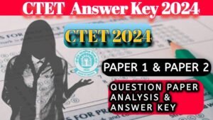 CTET Answer Key